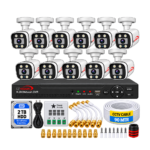 Uvision 5mp Color With Mic 11 Cctv Camera Set