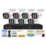 Uvision 5mp Color With Mic 7 Cctv Camera Set
