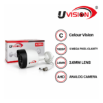 Uvision 5MP Bullet Color with Inbuilt Mic - Image 2