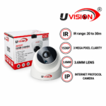 Uvision 4MP IP Dome Color with Inbuilt Mic - Image 3