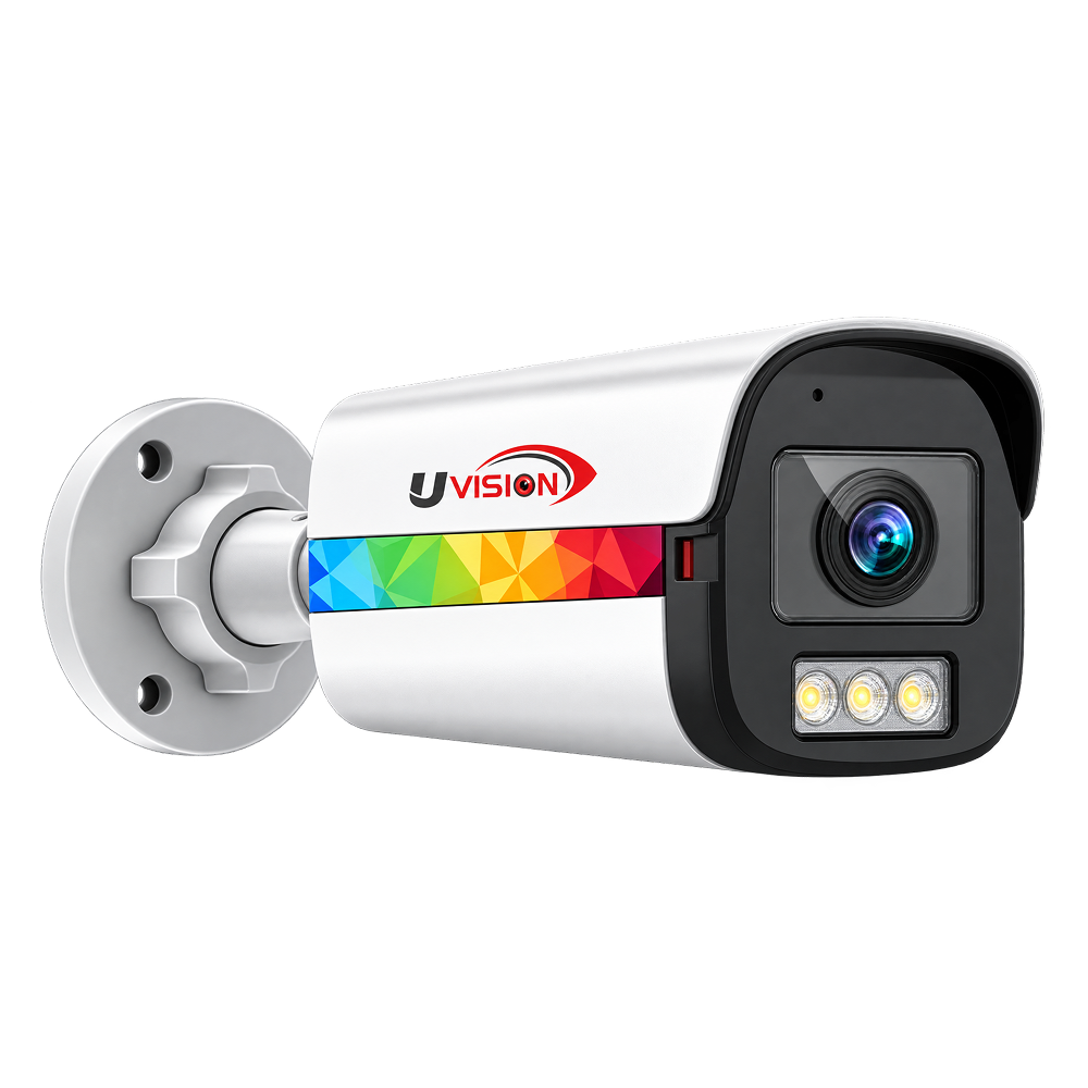 Frame 162782 Uvision 8MP IP Bullet Color with Inbuilt Mic - Image 1