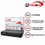 UVISION 5MP 8 CHANNEL METAL DVR - Image 4