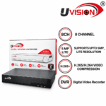 UVISION 5MP 16 CHANNEL METAL DVR - Image 2